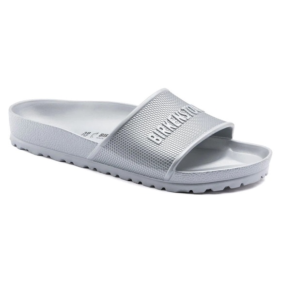 Birkenstock Men's Barbados EVA - Silver Slides Slippers Shoes Size 12 - Picture 6 of 8
